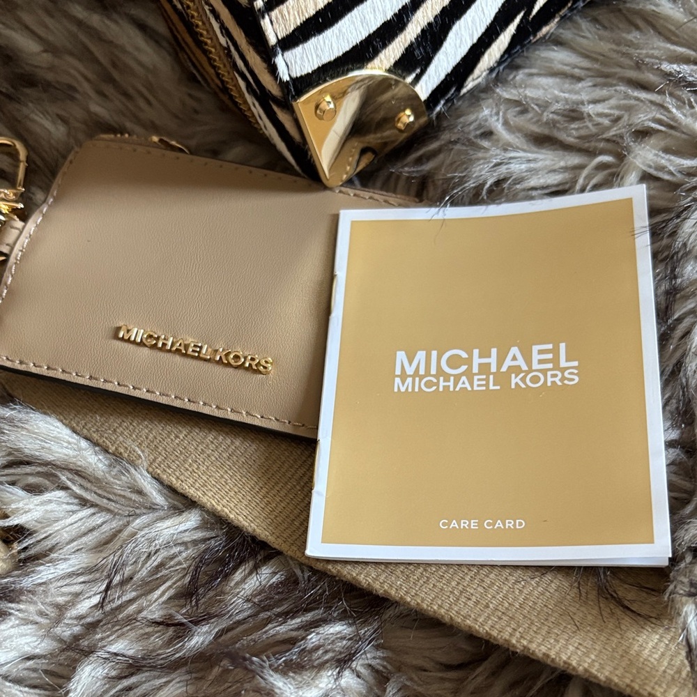 Michael Kors Calf Hair Crossbody with Coin Purse - Picture 3 of 6